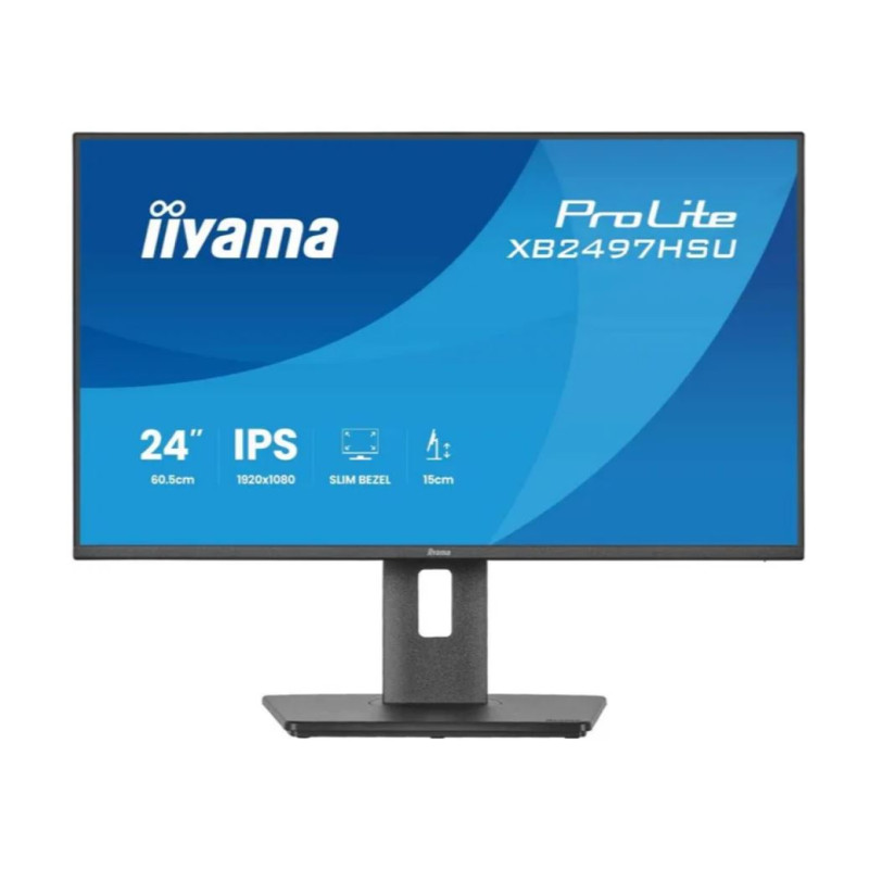 monitor led 24'' iiyama prolite xb2497hsu-b1 full hd
