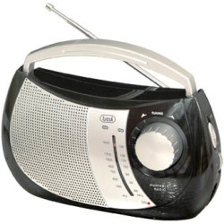 radio xjump 0076400 mono portatile 2bande am/fm trendy nero [0076400]