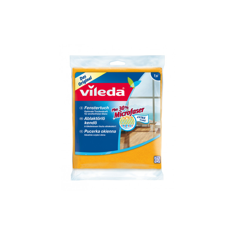panno vileda extra shine lavabile in microfibra arancione [ahvild141327000]