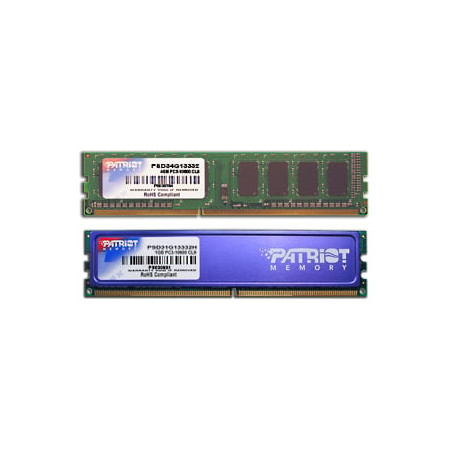 Ram dimm ddr3 4gb patriot 1333mhz pc10600 240pin psd34g13332
