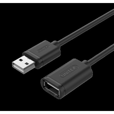 cavo unitek y-c450gbk usb usb2.0 am-af, 2.0m [y-c450gbk]
