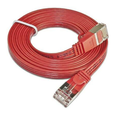 cavo di rete roline utp patchcord cat6a. lsoh slim. red. 2.0m [21.15.3915]