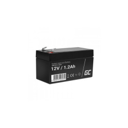 batteria ups green cell agm gc 12v 1.2ah nero [azgceuay0000005]