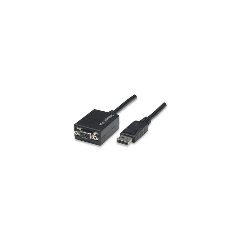 adattatore displayport dp m a vga f