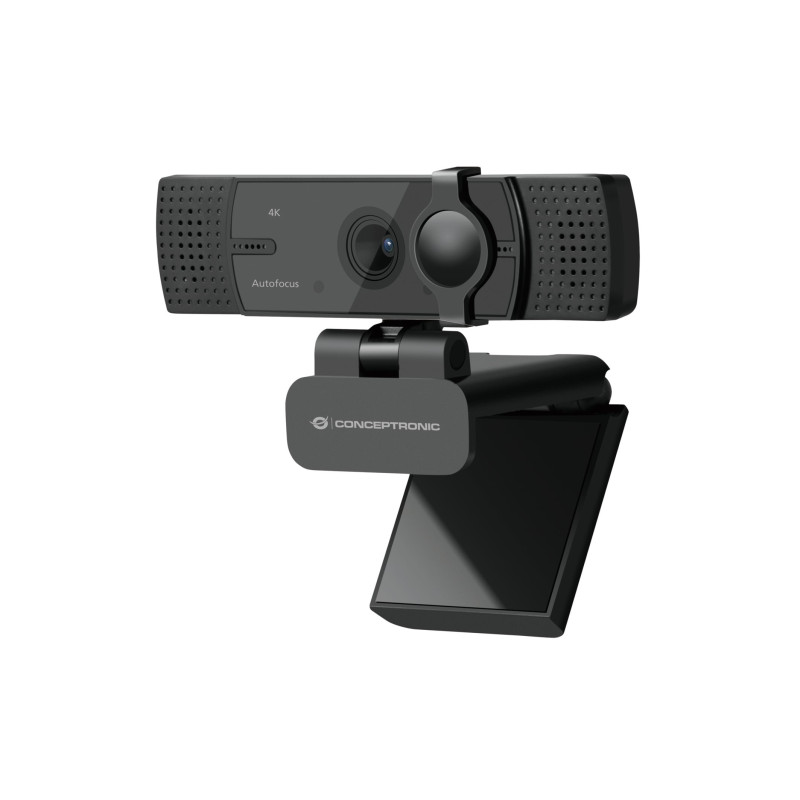 webcam conceptronic 4k super 3480x2160 nero [amdis08b]