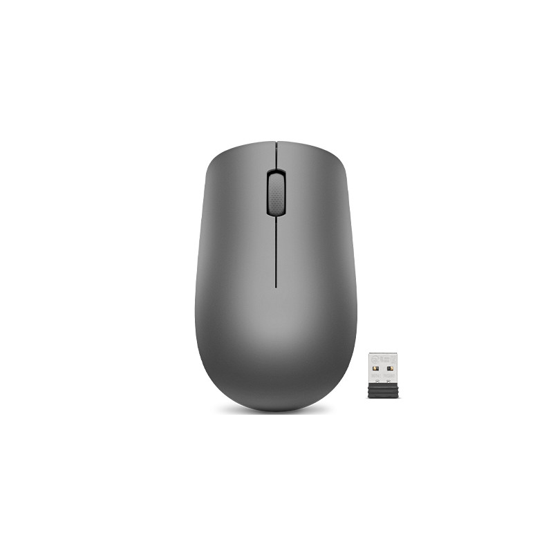mouse lenovo 530 rf wireless ottico 1200 dpi grafite [gy50z49089]