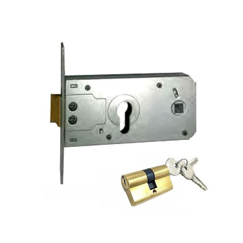 serratura zincata infilare fasem alluminio [911]