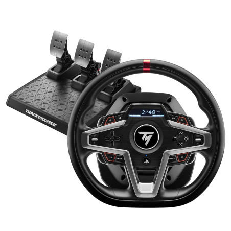 volante e pedaliera thrustmaster t248 per ps nero [4160783]