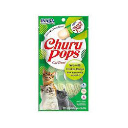 mangime per gatti inaba tonno con pollo 4x15g [eu713]