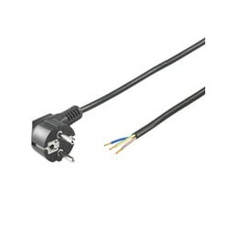 Cavo alimentazione assemblare a schuko angolata 1,5 mt