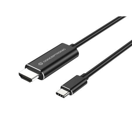 cavo usb conceptronic usb-c/m a hdmi/m 4k 2m [abby04b]
