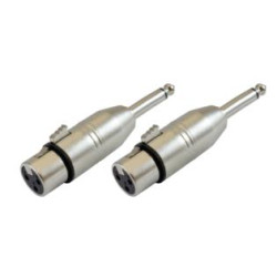 connettore audio ridem rdm cn6 xlr f/jack 6.3mm mono
