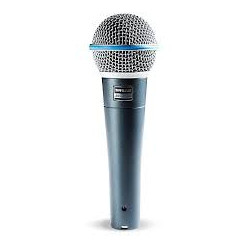microfono shure beta 58a grigio [beta 58a]
