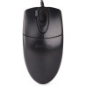 mouse a4tech op-620d ottico 800dpi nero [op-620d v-trace]