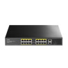 switch cudy fs1018ps1 16xfe poe 10/100m/1xsfp 200w nero [nucudsw16000002]