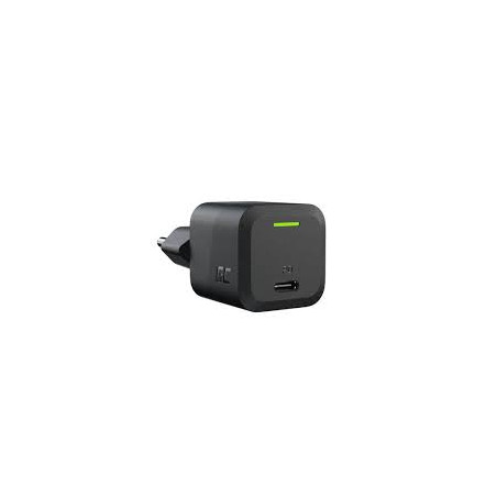 alimentatore da rete green cell 1x usb-c 33w nero [chargc06]
