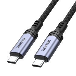 cavo dati/ricarica unitek c14110gy-2m usb tipo c a usb tipo c