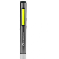 torcia a led everactive pl-350r multifunzione 350lumen grigio