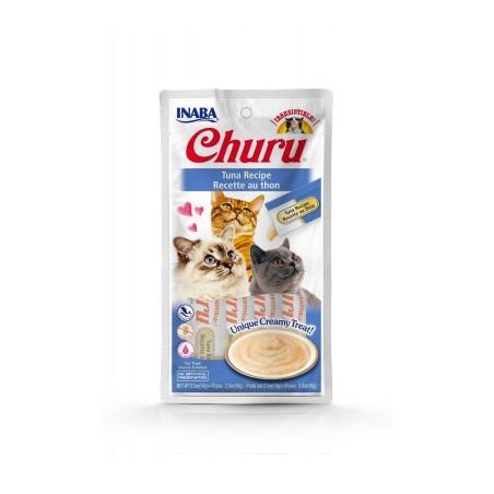 mangime inaba churu tuna recipe: dolcetti per gatti 4x14g [eu101]