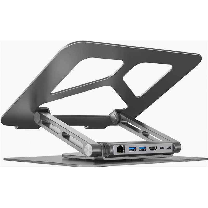 supporto notebook unitek laptop 14-17'' argento [d1109a]