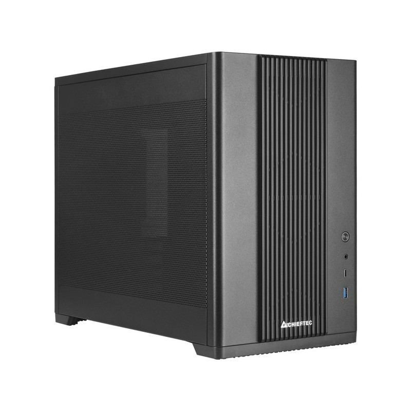 case chieftec bx-mesh mini-tower atx nero [bx-10b-m-op]