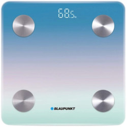 bilancia pesapersone blaupunkt bsm601bt bluetooth 180kg multicolore