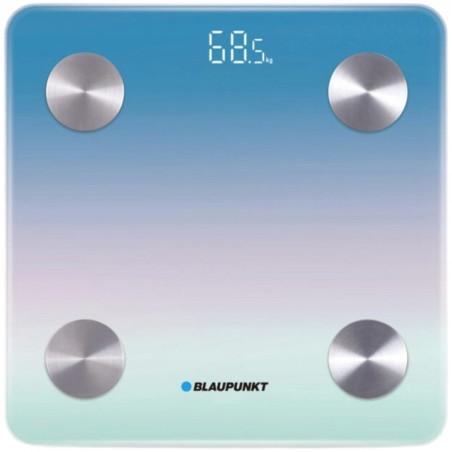 bilancia pesapersone blaupunkt bsm601bt bluetooth 180kg multicolore