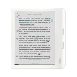 lettore e-book kobo libra colour touchscreen 7"/32gb/wi-fi