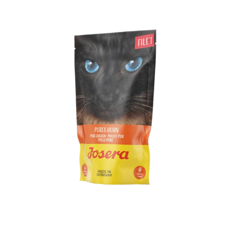 cibo umido per gatti josera chicken fillet puro pollo 70g