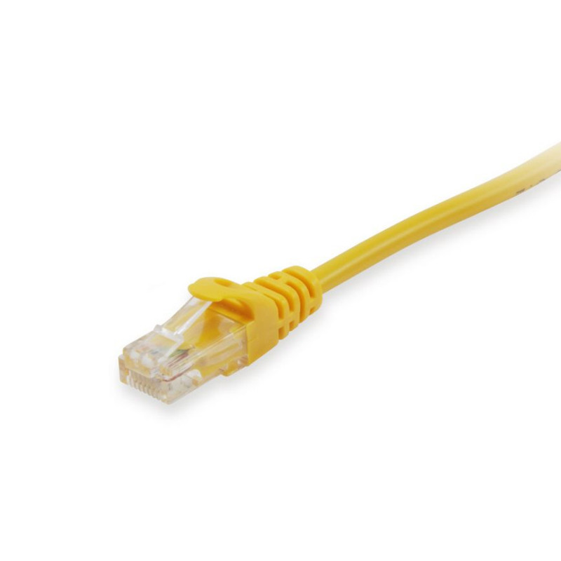 cavo di rete equip 603061 cat6a u/utp 0.5m giallo [603061]