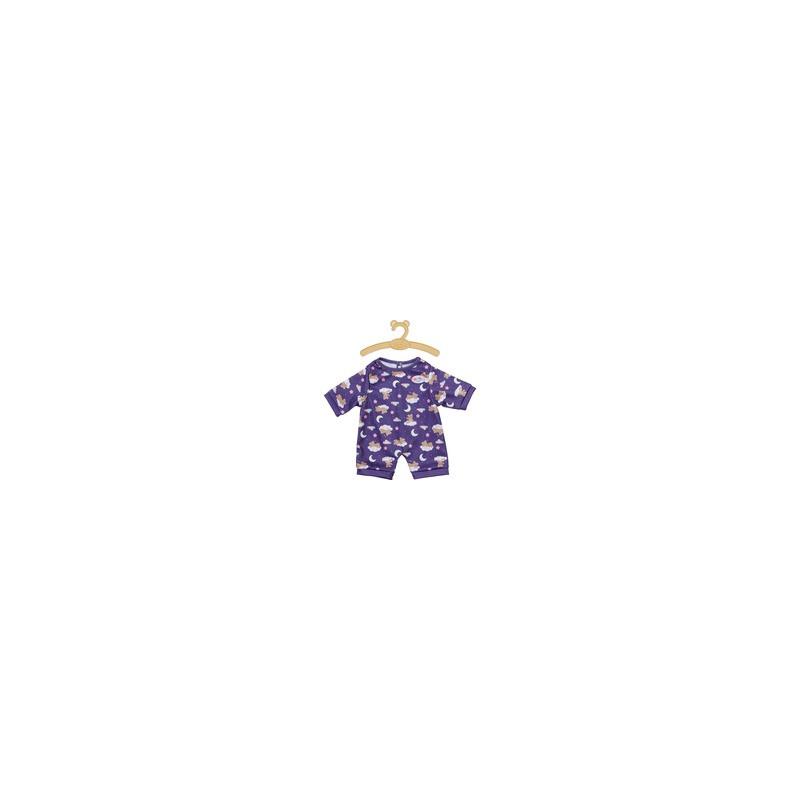 tutina per bambola zapf creation baby born teddy's romper glow