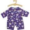 tutina per bambola zapf creation baby born teddy's romper glow