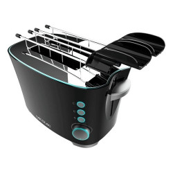 tostapane cecotec toast double b con pinze per 2 toast 650w nero