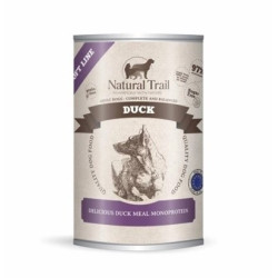 cibo umido per cani natural trail duck soft line 400g