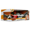 set modellino/figura jada street fighter ryu 6cm con nissan skyline