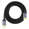 cavo displayport 2.1 unitek da 8k a 120hz m/m 1.5m nero/argento [c1626gy01-1.5m]
