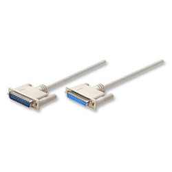 Cavo seriali/paralleli m/f d-sub 25p. m/f 1,8 m