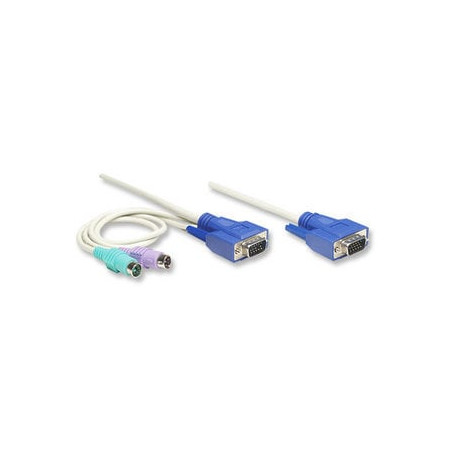 Cavo kvm switch hdb15/ps2 mt. 3,0