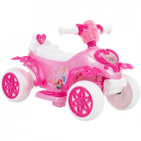 moto elettrica cavalcabile huffy quad princess bubble 7.2v max 20kg
