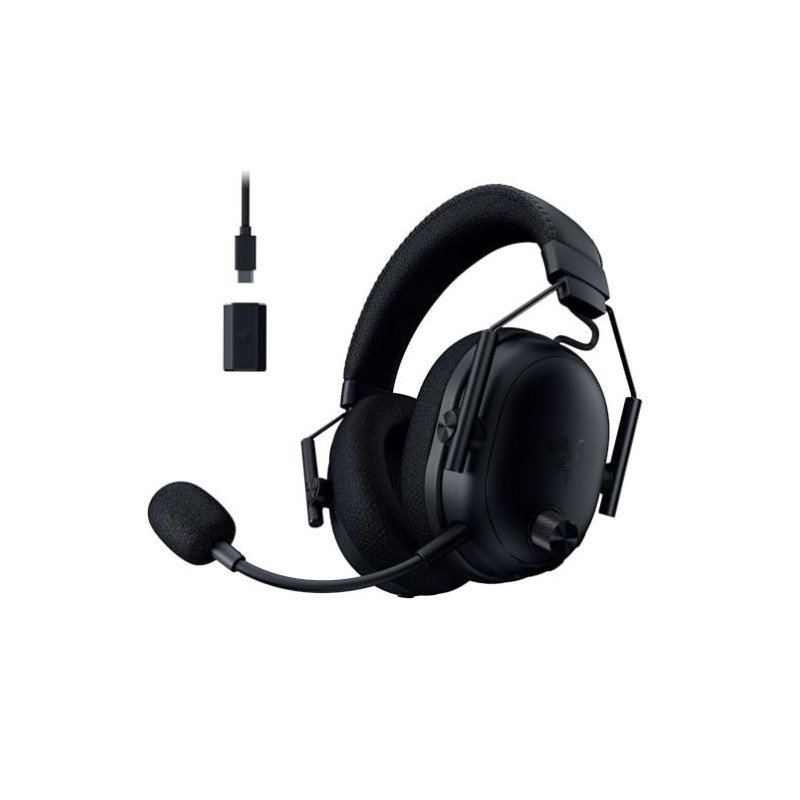cuffie da gaming razer blackshark v3 pro a padiglione 3.5mm nero