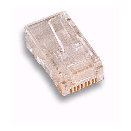 Plug telefonico 8 poli 8 contatti maschio, 501781