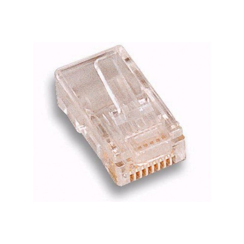 Plug telefonico per cavo rotondo 8 poli, 501798