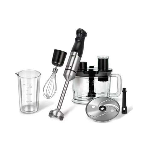 frullatore ad immersione mpm mbl39m 1500w nero/acciaio [hkmpmbrmbl39m00]