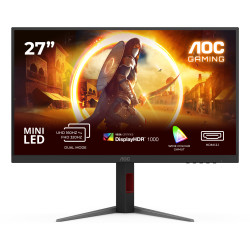 monitor mini led 27'' aoc u27g4xm 4k uhd 3840x2160 1ms classe