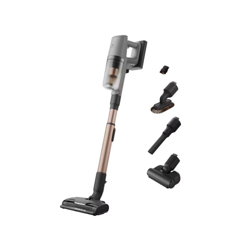 scopa elettrica electrolux ep82ab25ug 25.2v grigio [hdeleovep82ab25]