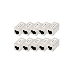 accoppiatora modulare digitus dn-93905-10 cat 6a argento