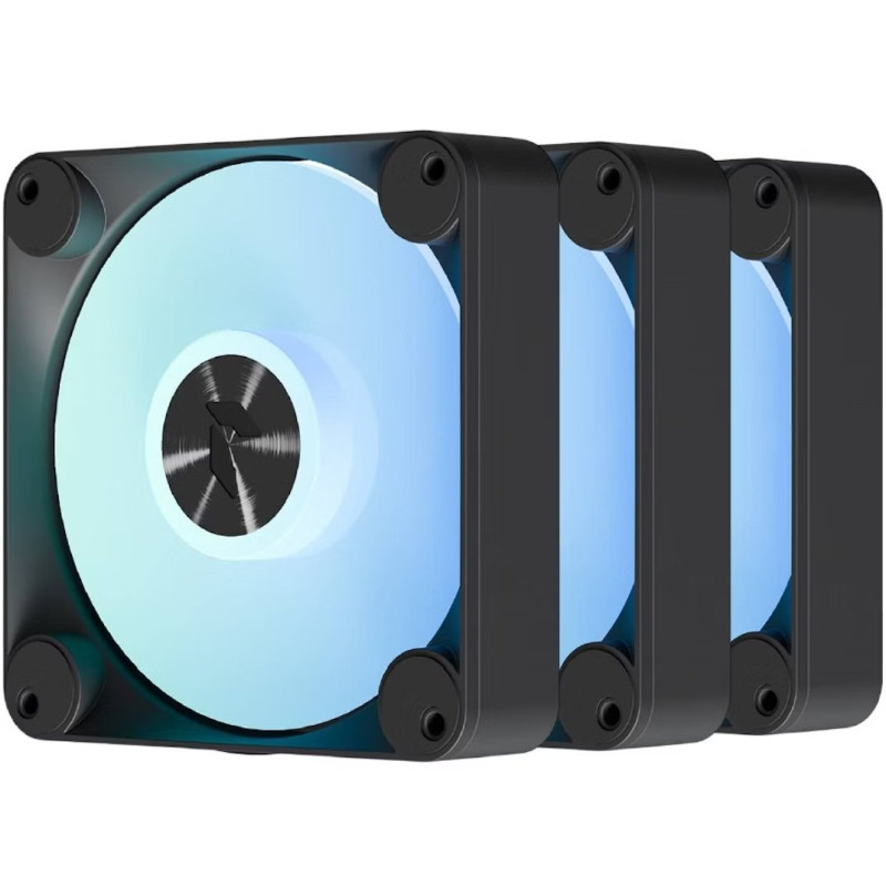 ventola 120x120 apnx fp1-r reverse blade pwm argb nero 3pz