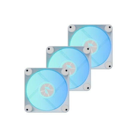 ventola 120x120 apnx fp1-r reverse blade pwm argb bianco 3pz