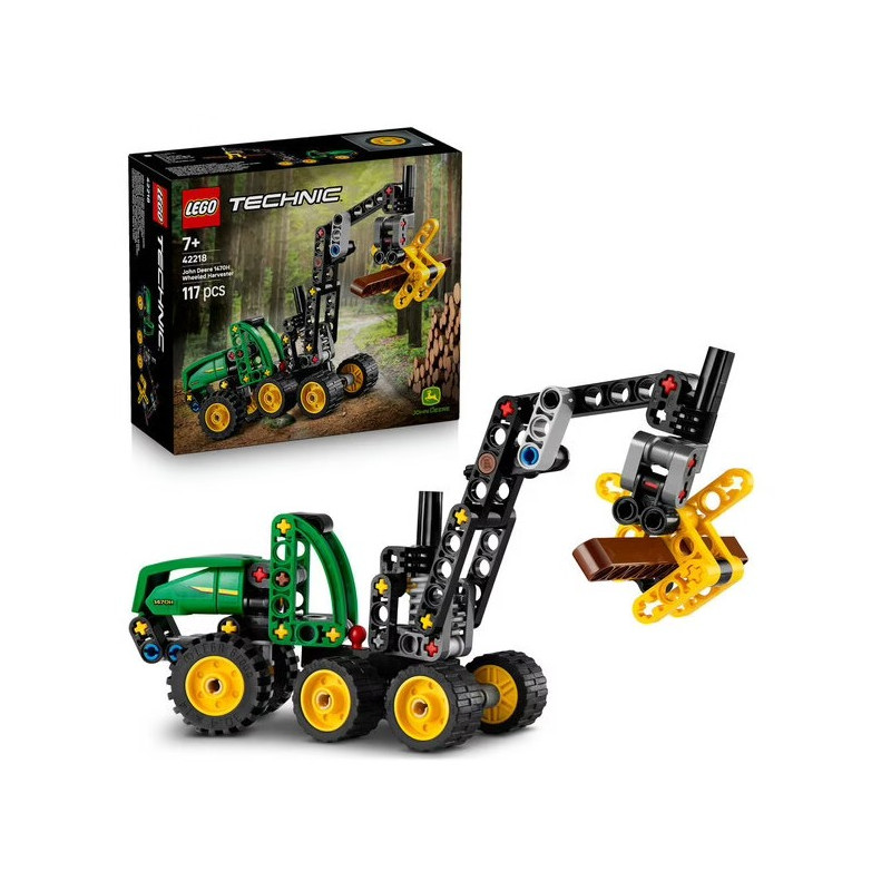 set da costruzione lego 42218 technic john deere 1470h mietitrebbia