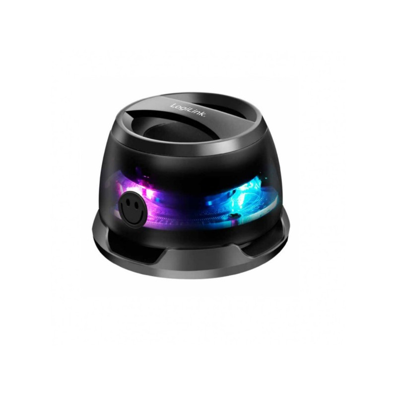 altoparlante logilink magnetico wireless bt v5.4 rgb nero